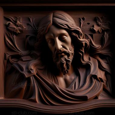 3D model st jesus (STL)